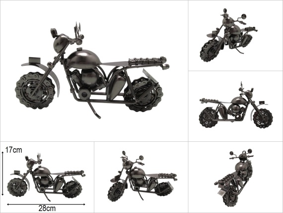 sd48278 dekoratif metal motorsiklet - 1