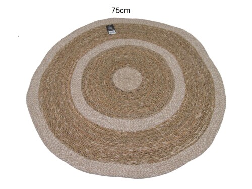 sd48443 dekoratif naturel halı paspas 75 cm - 