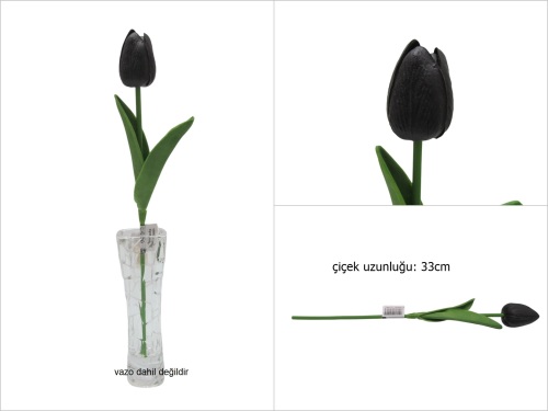sd49361 yapay siyah ıslak lale - 