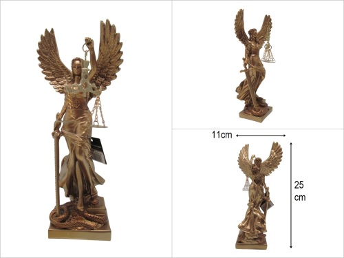 sd50328 kanatlı adalet heykeli biblo themis - BU ÜRÜN SADECE MAĞAZADAN SATIŞ