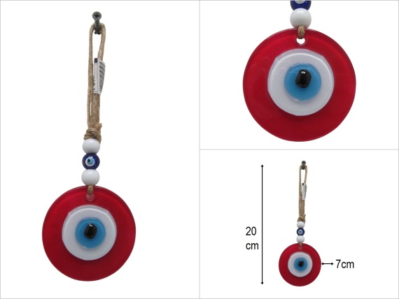 sd50477 kırmızı cam nazarlık - 1