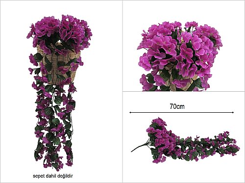 sd52058 dekoratif sarkan çiçek lila - 