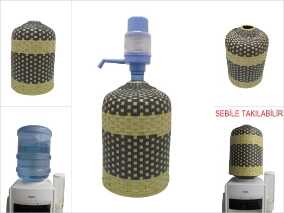 sd52084 el örgüsü plastik damacana kılıfı (19lt) - 1