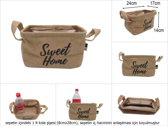sd52147 dekoratif jüt düzenleyici organizer - 1