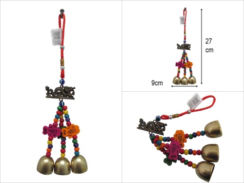 sd52531 ejder dekorlu metal çan - 