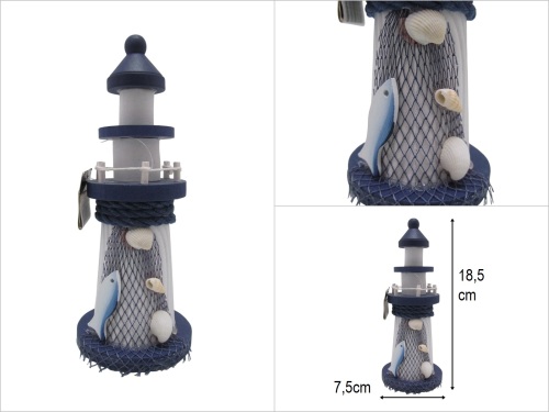 sd52995 dekoratif marin ahşap deniz feneri - 