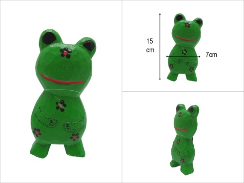 sd53035 ahşap no1 kurbağa - 