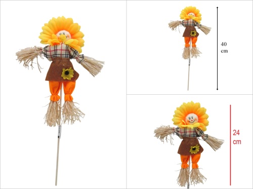 sd53086 dekoratif ayçiçeği figürlü korkuluk - 