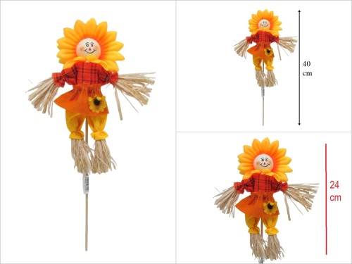 sd53087 dekoratif ayçiçeği figürlü korkuluk - 