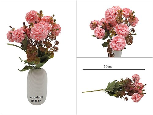 sd53815 dekoratif yapay çiçek demeti - 