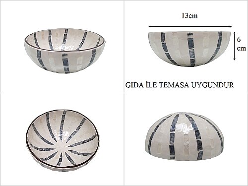 sd53852 dekoratif sedef kase - 